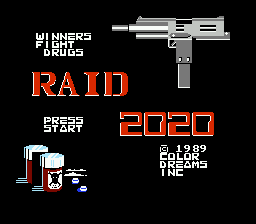 Raid 2020 title screenshot